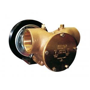 Pompe bronze embrayage électromagnétique - poulie double A - 12V