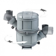 Exhaust waterlock / silent o75mm VETUS NLP 10 L type