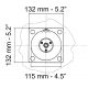 Bride ronde X57 - Ultraflex