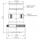 Mast fire + mooring tricolor LED AQUASIGNAL series 34